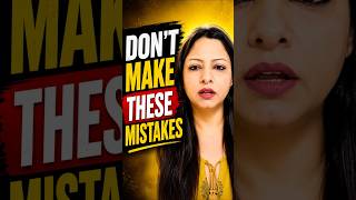 Avoid these career mistakes | Sunitaa Chowdary Career Counsellor