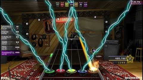 Clone Hero "Satch Boogie" Guitar 100% FC