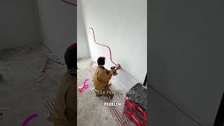 Rapidly feed the cable into theconduit.#bluecollar#TikTokShopSpringGlowUp #electrician#diyer