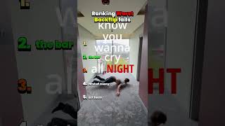 Ranking Worst Backflip Fails