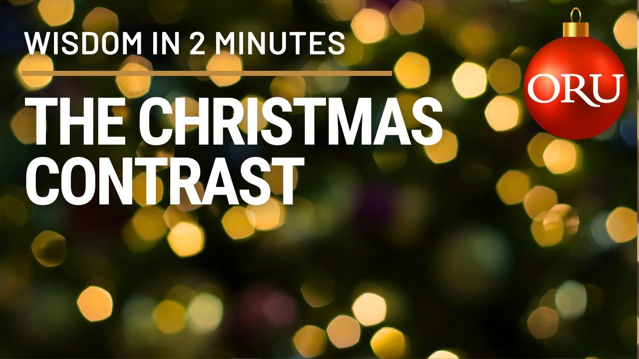 Рождественский контраст — мудрость за 2 минуты (расширенная версия) с президентом Университета Ор...
