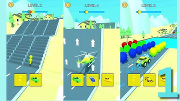 shape shift shape change race gameplay walkthrough part 1