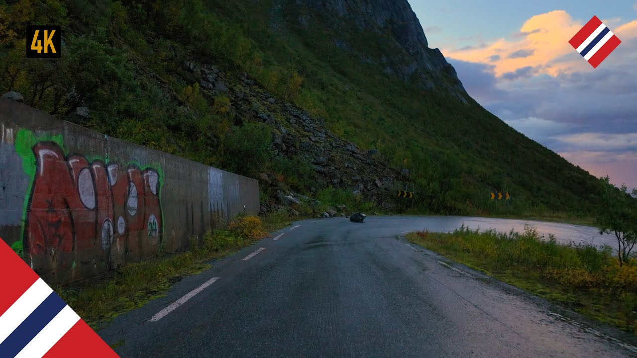 Ballesvika of Senja closed old road walking tour