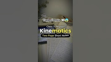 Kinematics class 11 physics wallah 📝📚#shortsfeed#neet2025