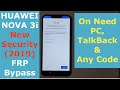 how to remove frp lock huawei Nova 3i New Security 2019