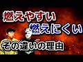 燃えやすい、燃えにくいを火葬技師目線で詳細に話す