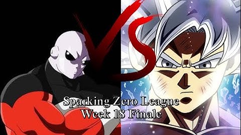 (CPU Vs CPU) Sparking Zero League Week 18 Finale - Jiren Vs UI Goku