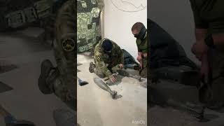 We Disassemble A 120 Mm Incendiary Mine With A Sledgehammer. Do Not Repeat #Maratsutaev #Shorts