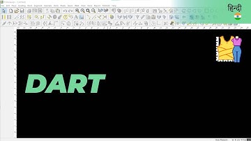 हिन्दी - Dart | TUKAdesign Video Help | CAD Pattern Making Software | Hindi