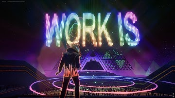 Daft Punk -【Harder, better, Faster, stronger,】remix in Fortnite concert 🔥