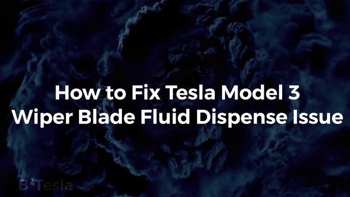 How to Add Windshield Wiper Fluid to the Tesla Model Y 