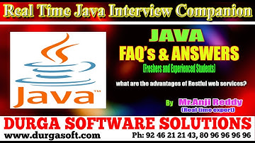 Java Interview Companion||Java || what are the advantages of Restful web services?