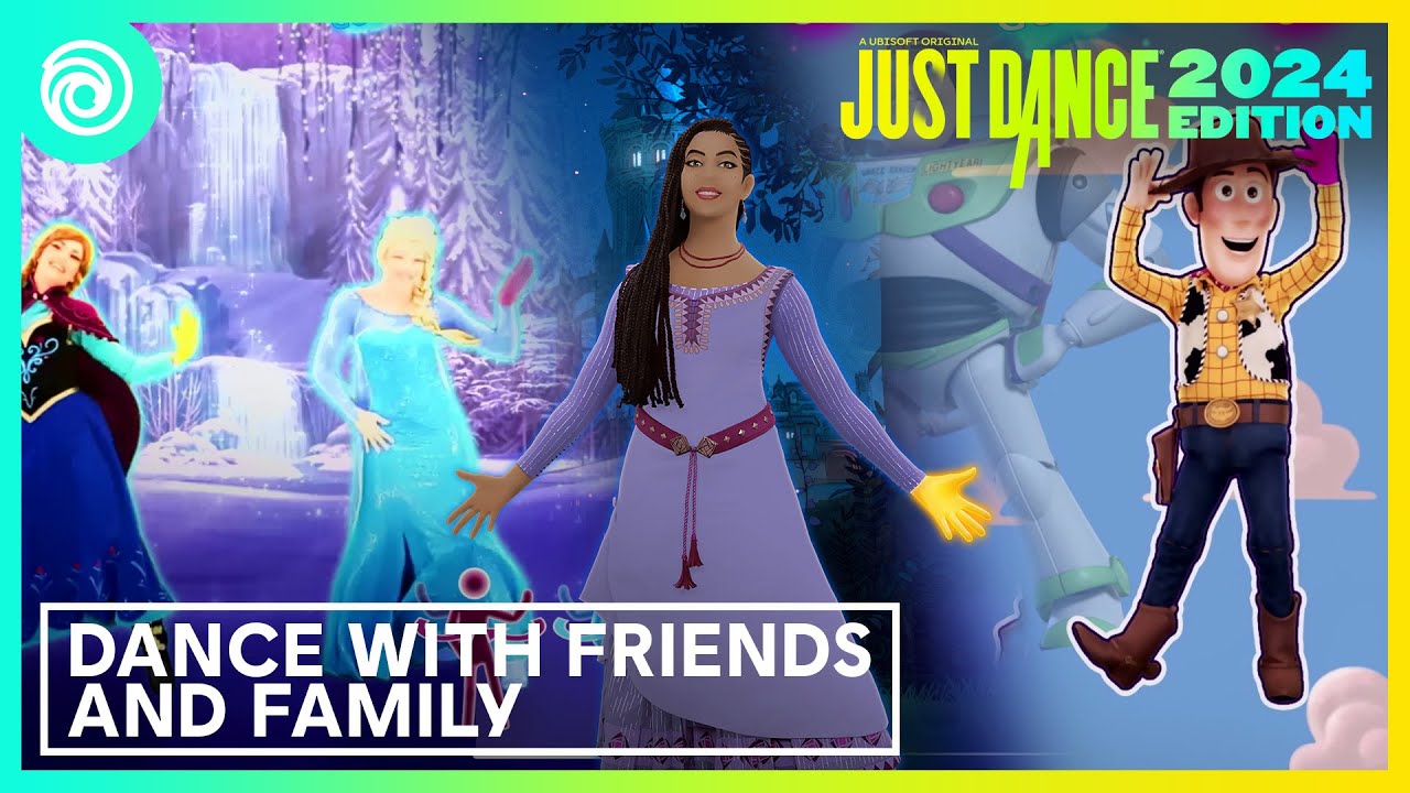 Dance with friends and family with Just Dance 2024 Edition 