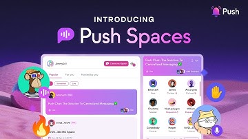 Push Spaces is Live! ✨
