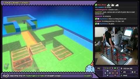 GameStomp || Yooka-Laylee w/ DDR Dance Pads | Toybox Test