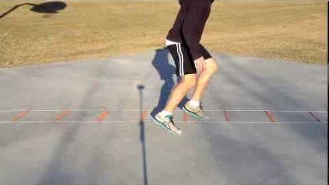 Speed Ladder Drills for Soccer Players:  Lateral 2 In 2 Out