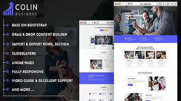 Colin - Responsive Multipurpose Business Drupal 8.5 Theme | Themeforest Website Templates and Themes