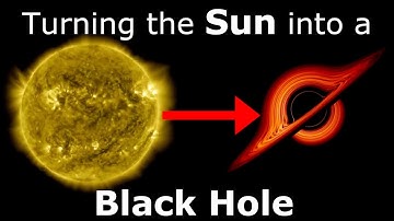 What if the Sun Turned into a Black Hole?