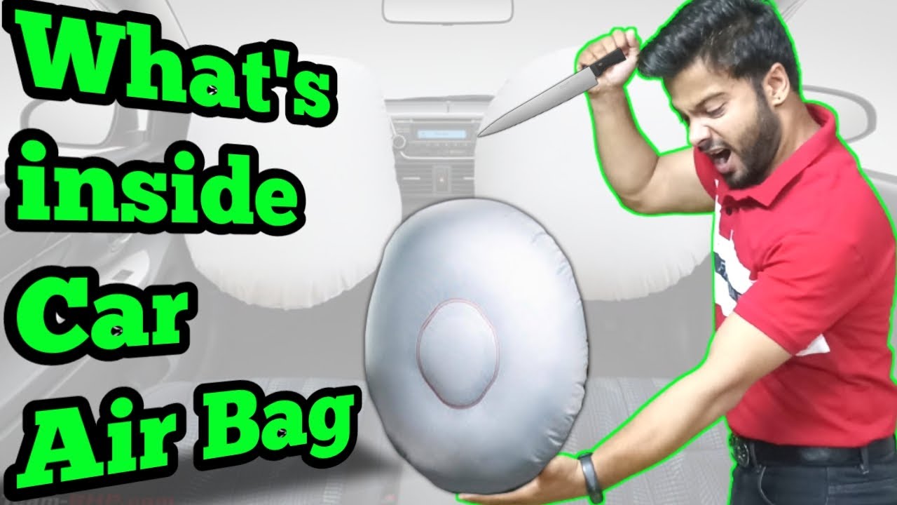 Car mein airbag kam kaise karta hai animation How it work what's