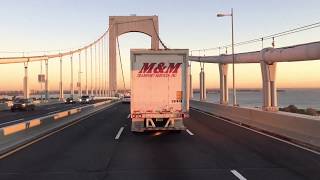 Crossing The Throgs Neck Bridge Northbound