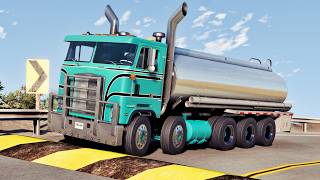 Trucks vs Speed Bumps #218 | BeamNG Drive | 🤜 Truck &Too screenshot 2