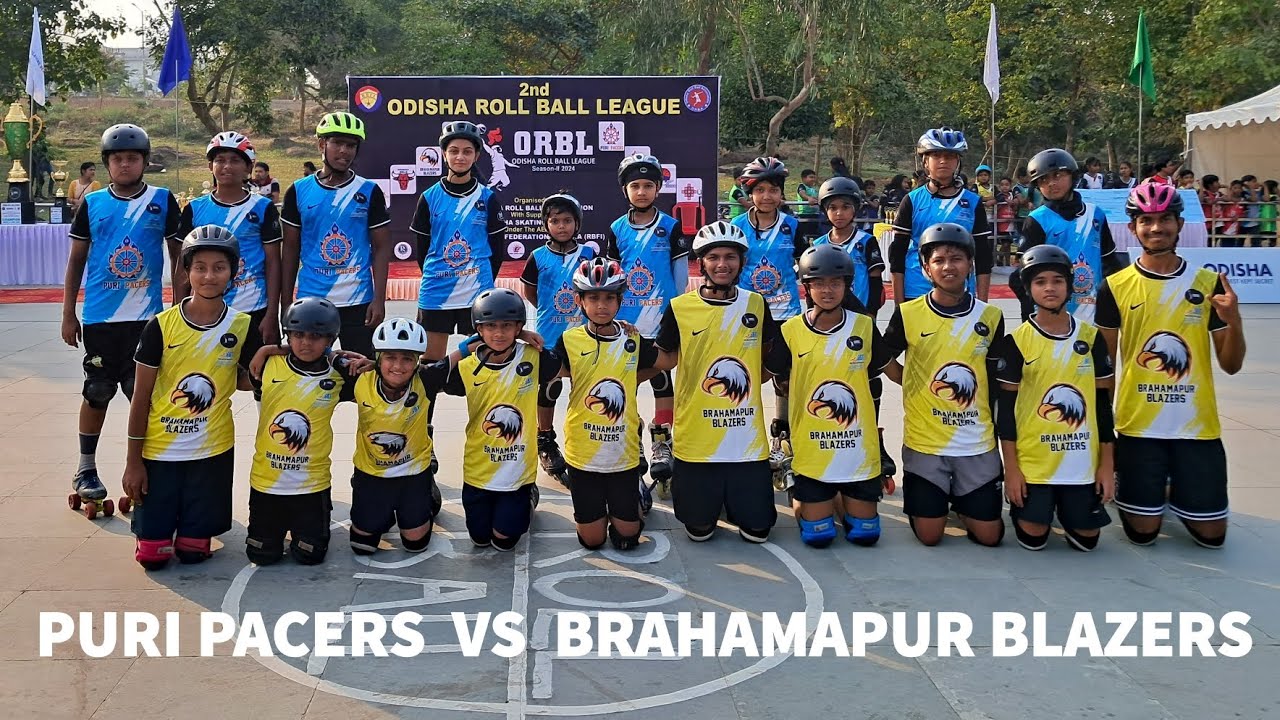 PURI PACERS vs BRAHAMAPUR BLAZERS                     ODISHA ROLL BALL LEAGUE SEASON - 2 (DAY 1)