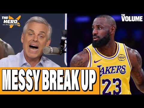 Why LeBron BROKE UP w/ Los Angeles Lakers + Colin RIGHT & WRONG | Colin Cowherd: THE HERD NBA
