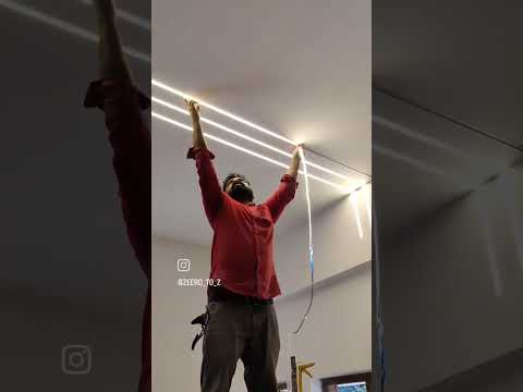 Video: LED ceiling: ideas and options, installation, design tips, photos