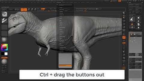 Where is polycount info in Zbrush