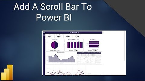Add a scroll bar to your Power BI reports: Combine Multiple Pages into One Seamless View!