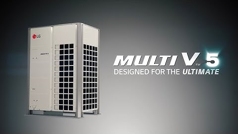 LG Multi V 5, VRF, product introduction