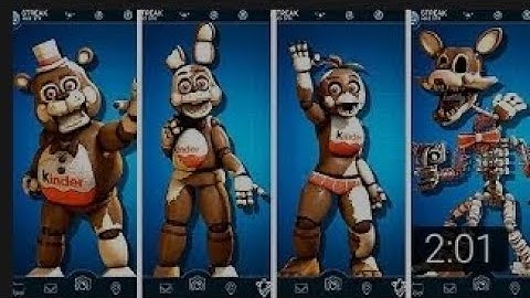 fnaf ar workshop animation - chocolate toy animatronics! animation - CR-cinema