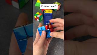 How to fix a corner twist…🤔 #entertainment #puzzle #cubing screenshot 3