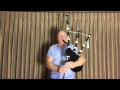 Bill hawes  the highland shoppe playing macrae sl4 bagpipes