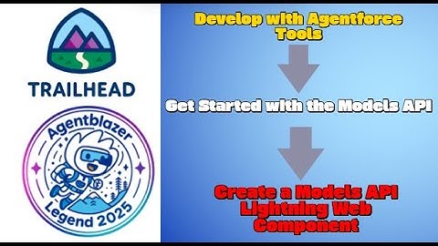 Create a Models API Lightning Web Component || Get Started with the Models API