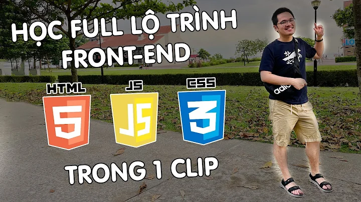 Tự học Full Lộ Trình Lập Trình Front-end (HTML/CSS/JS) trong 1 clip