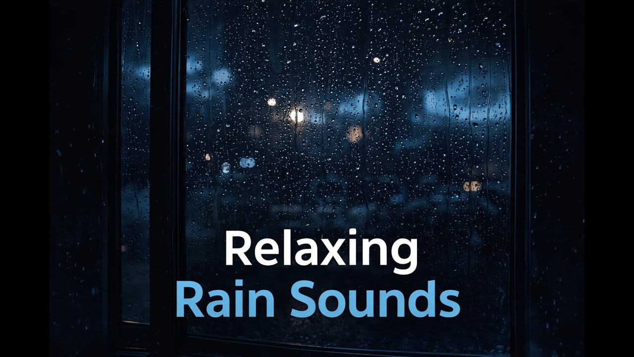 Live Rain Sounds for Sleep | USA Night Sleep | Relax & Calm