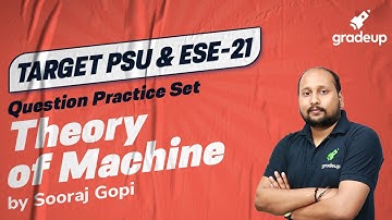 Target PSU & ESE 2021 | Mechanical Engg. | Questions Practice of TOM Part-1 | By Sooraj Sir
