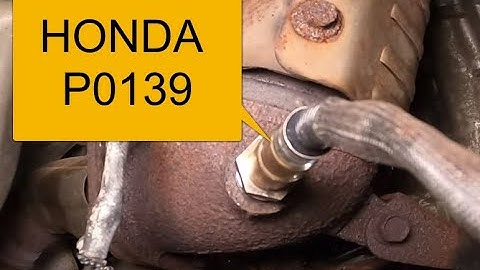 How to Fix HONDA P0139 Code: O2 Sensor Circuit Slow Response (Bank 1, Sensor 2)