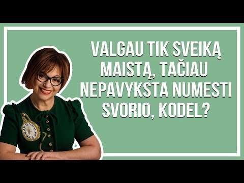 Video: 10 Testų, Kuriuos Reikia Atlikti, Jei Negalite Numesti Svorio