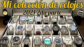 Mi colección de relojes 2021