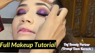 Soft Valima Bridal Makeup Tutorial || Bridal Makeup || Ouj Beauty Parlour-Orangi Town screenshot 4