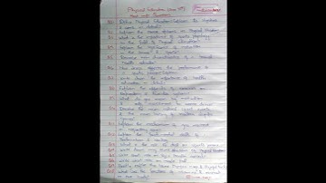 Class 11th physical education JKBOSE most imp questions 2023_24 #jkbose guess paper