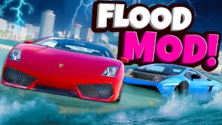 Flood Mod But Our Cars are Too FAST in BeamNG Drive!