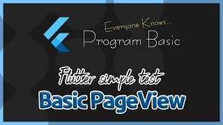 [FLUTTER practice] basic PageView