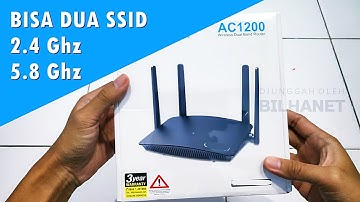 Router WiFi Dual Band Termurah Bisa 2.4Ghz & 5.8Ghz || Unboxing + Review Totolink A720R
