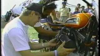 Bubba Shobert vs Scott Parker - 1988 AMA Flat Track - Part 1 of 2