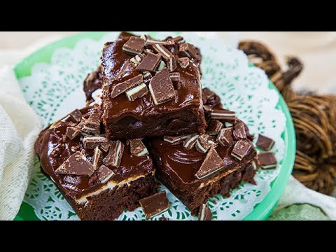 Dark Chocolate Mint Brownies - Home & Family