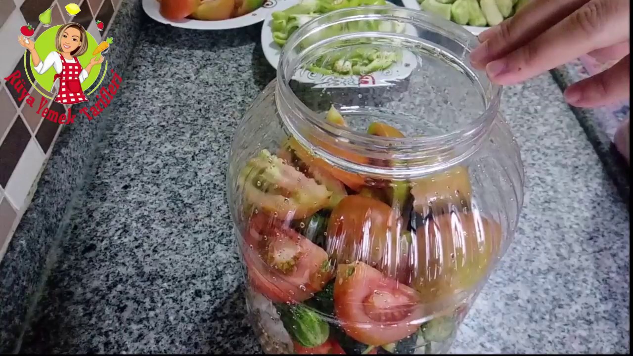 Karışık Turşu Hazırlanması Karışık Turşu Hazırlanması
