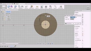 Fusion 360 " Bearing Cover Alternate Method "